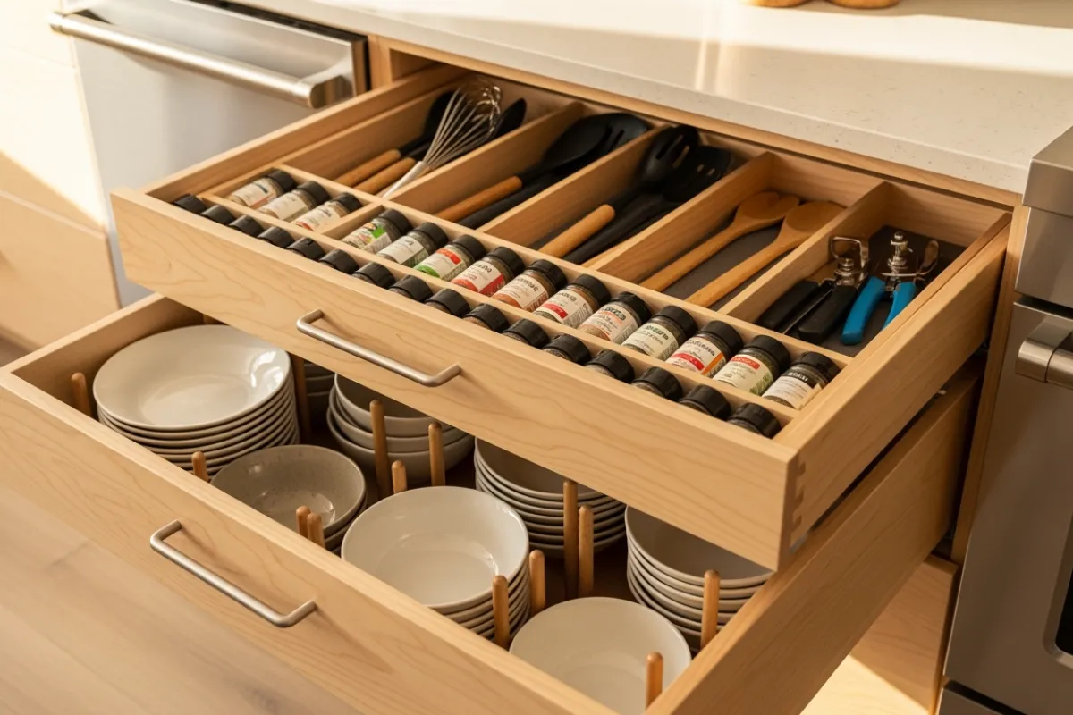 Must-Have Organization Ideas for a Custom Kitchen That Actually Works