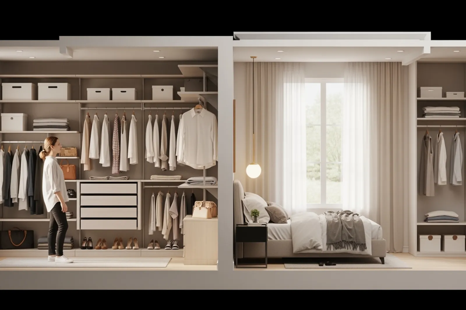 Walk-In vs Reach-In: Designing a Custom Closet That Actually Fits Your Space