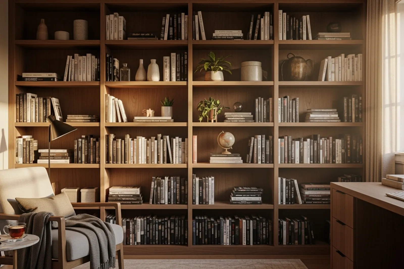 Floor-to-Ceiling Built-In Bookshelves: Design Options, Wood Choices, and What They Usually Cost