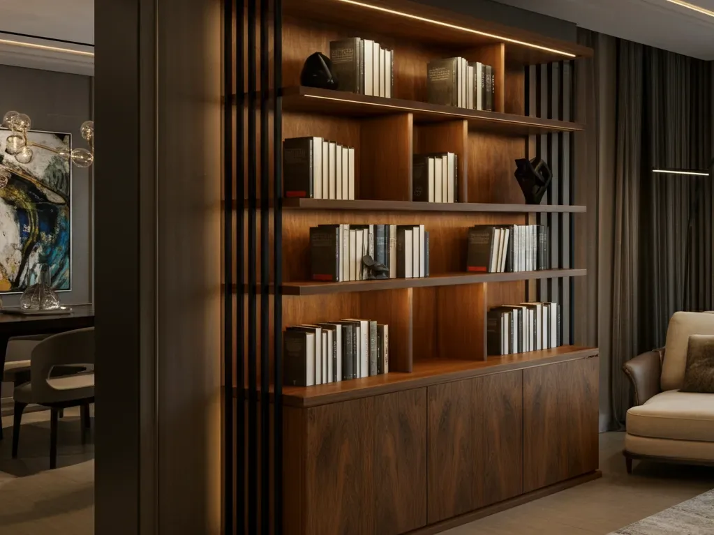 Bookshelves Custom Cabinets